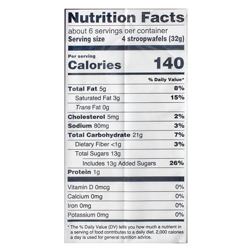 Mini Stroopwafels Chocolate, 7.05 oz
