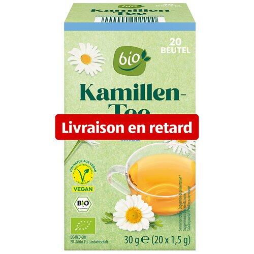 BIO Tisane classique aux herbes, camomille