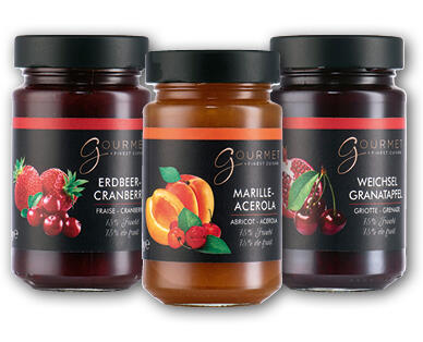 GOURMET Pâte à tartiner aux fruits 75 %