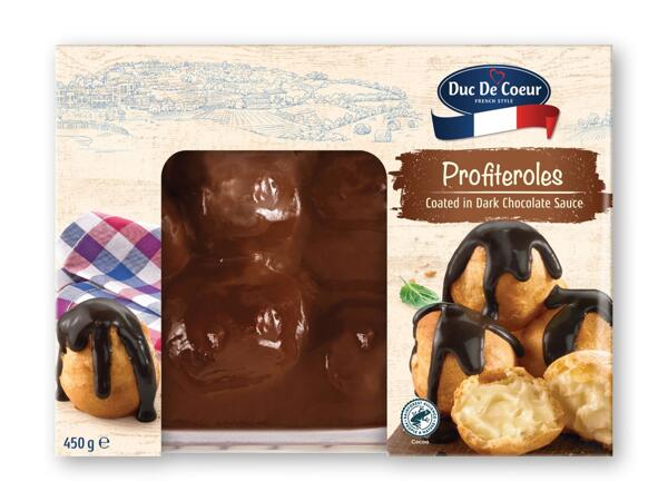 DUC DE COEU Profiteroles eller karameldessert