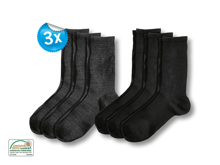 Chaussettes, 3 paires