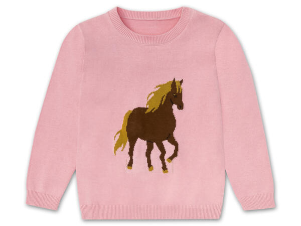 Mädchen Strickpullover