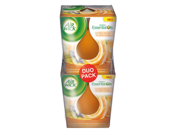 AIR WICK Wohlfühl-Duftkerzen im Duo-Pack