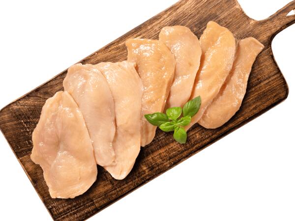 Frische Maishendl Minutenschnitzel