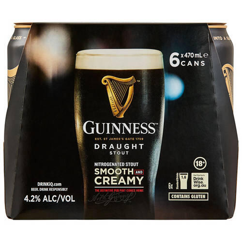 Draught 6 Pack 470ml