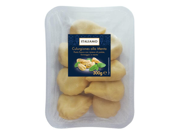 Culurgiones with Mint