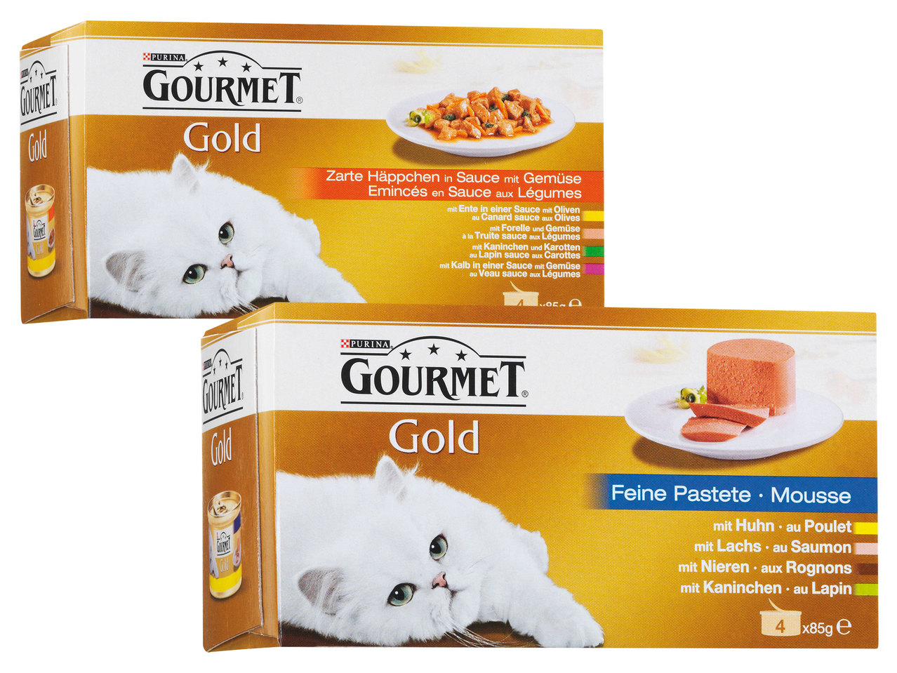 GOURMET GOLD Katzennassnahrung