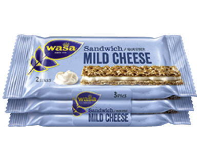 WASA(R) SANDWICH TRIO MILD CHEESE
