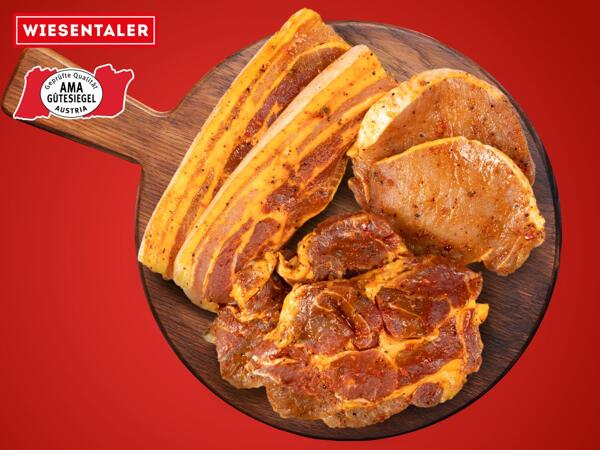 Frischer Grillmix mariniert