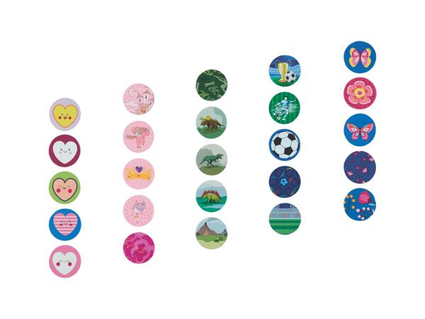 Gommes, set de 5