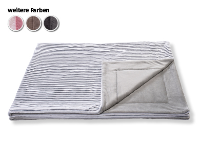 MY LIVING STYLE Decke in Cord-Optik