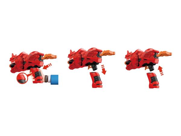 Playtive Soft Dart Dinosaur Blaster - Red