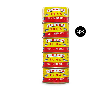 Sirena Yellowfin Tuna 95g 5pk