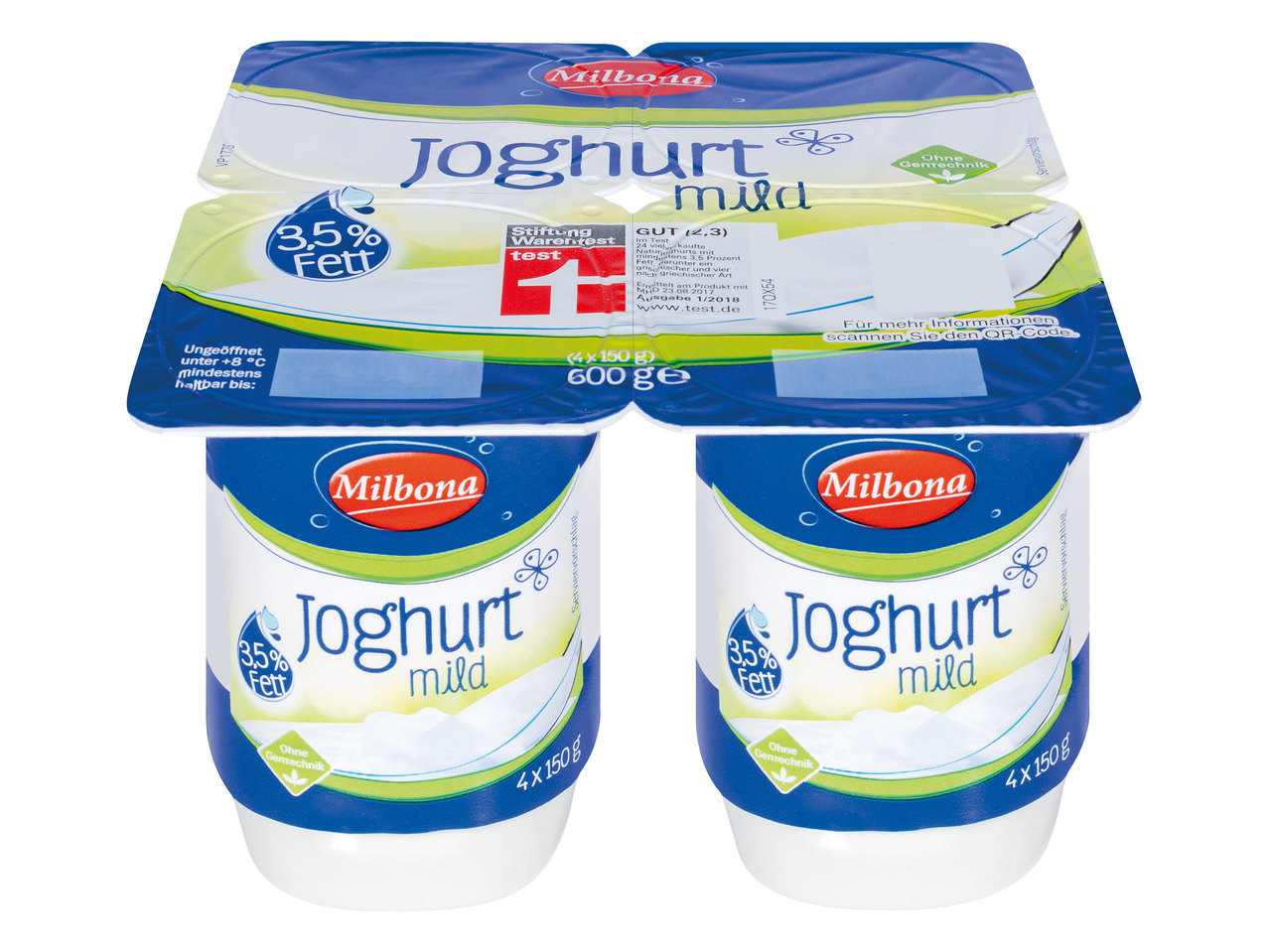 MILBONA Naturjoghurt gerührt