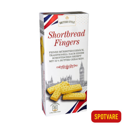 Shortbread fingers