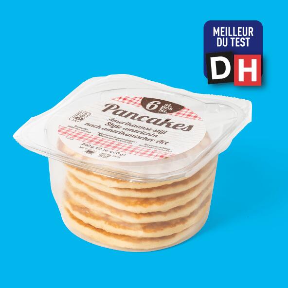 American pancakes, 6 pcs