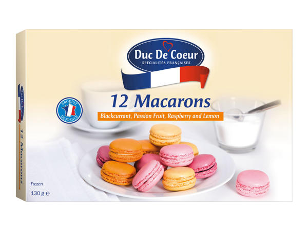 Duc De Coeur 12 Macarons - Lidl - Great Britain - Specials archive