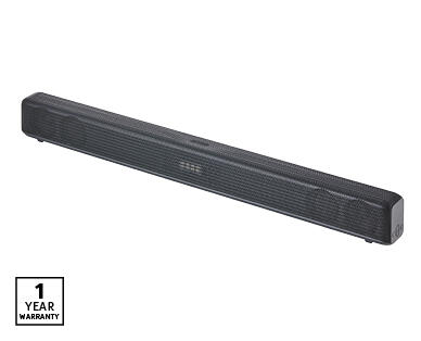 2.1 Channel Soundbar with Built-in Subwoofer