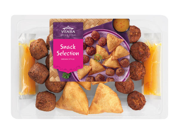 Snacks i indisk stil