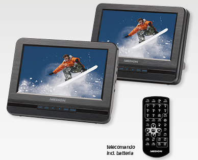 Lettore DVD portatile con 2 display MEDION(R) LIFE(R)
