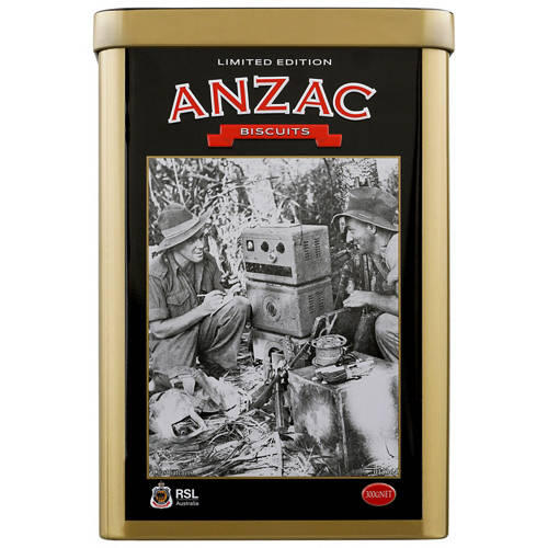 Anzac Biscuit Tin 300g