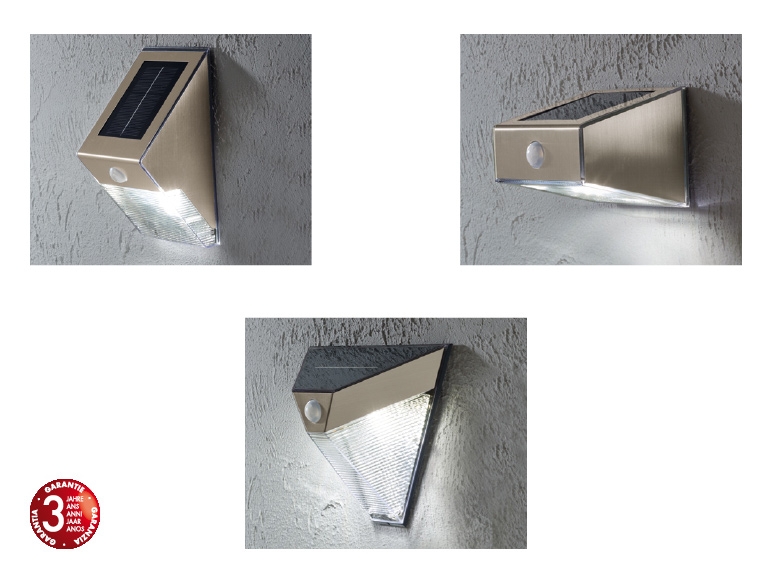 Applique murale solaire à LED