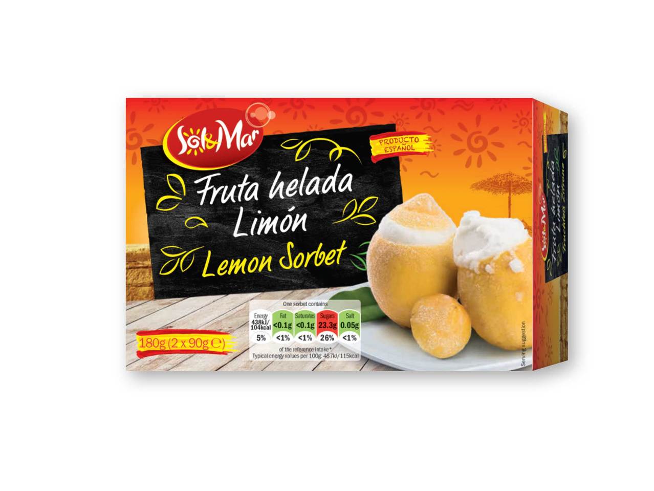 SOL & MAR Lemon Sorbet