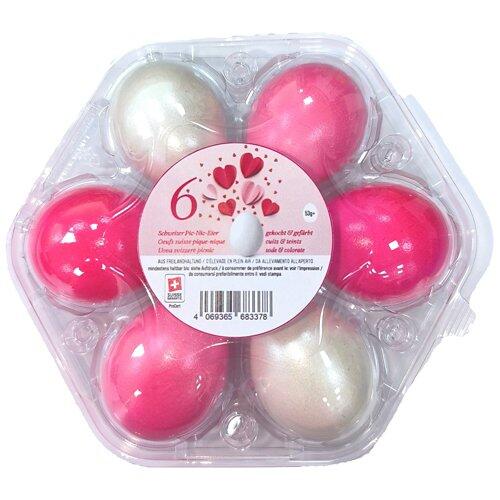 Eier für den Valentinstag