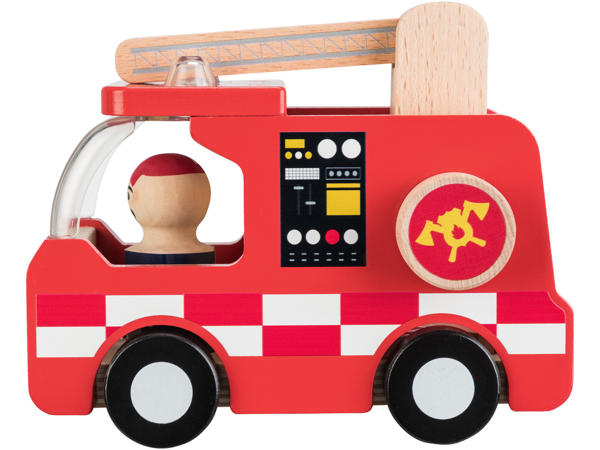 Assorted Wooden Toy Cars