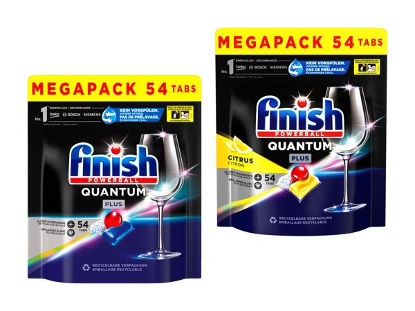 Tablettes pour lave-vaisselle Finish Quantum Plus
