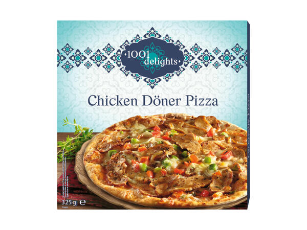 Pizza au kebab