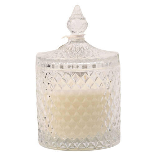 Glass Lid Luxury Candle - Bali Beach, 12 oz