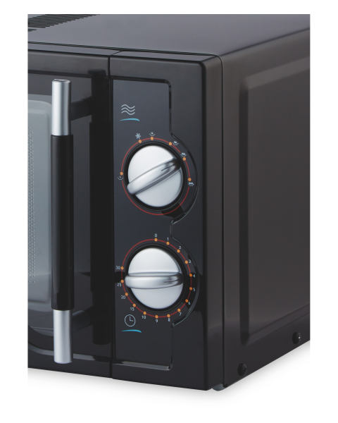Black Microwave Oven