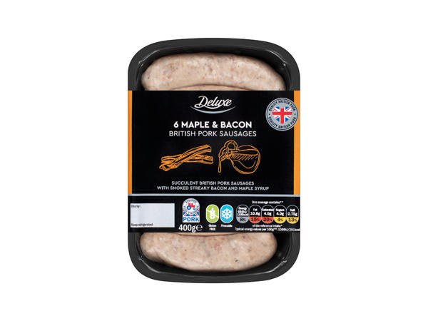 Deluxe 6 British Pork Sausages