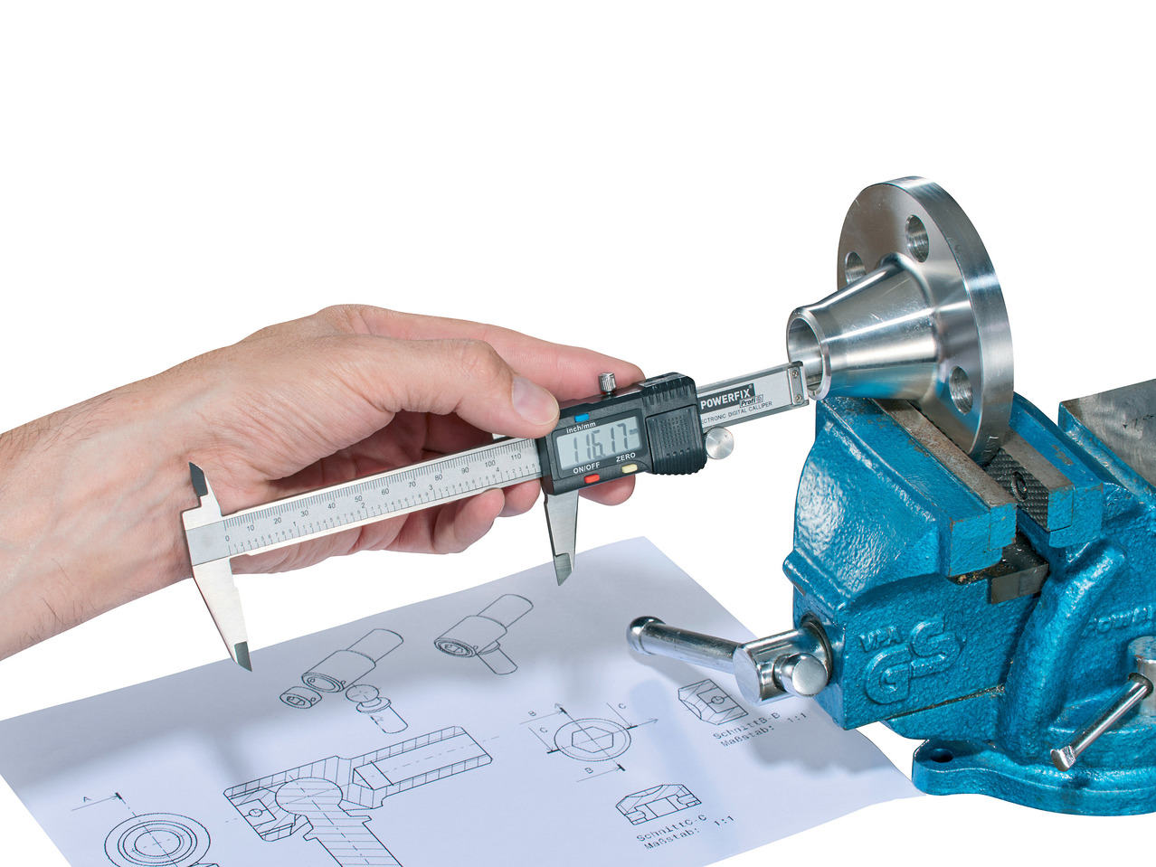 Digital Calliper/Angle Finder