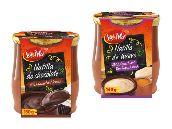 Dessert au lait