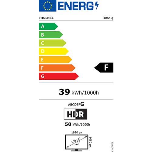 HISENSE 40" (102cm) Full HD Smart TV