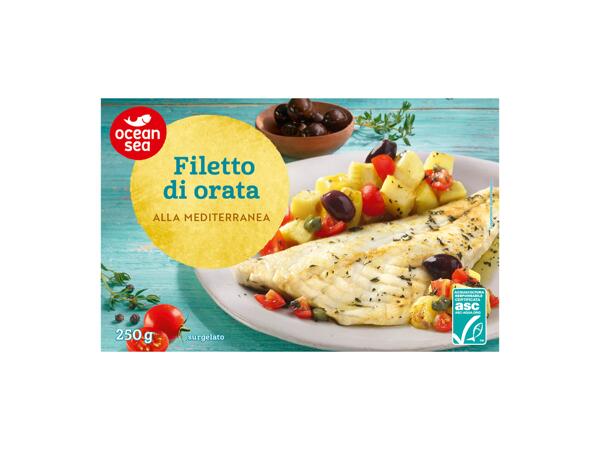 Sea Bream Fillet Mediterranean Style