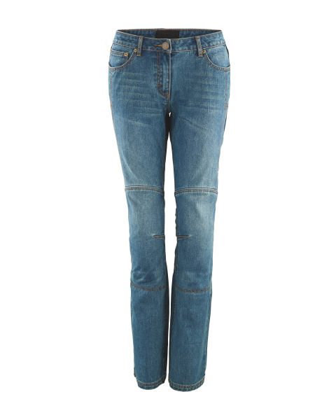 Crane Ladies' Motorcycle Blue Jeans