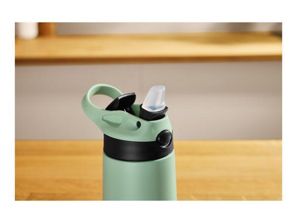 Silvercrest Green Double-Walled Stainless Steel Drinks Bottle