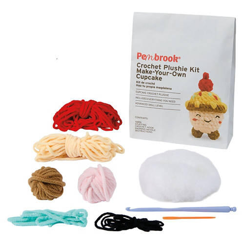Crochet Plushy Kit - Cupcake