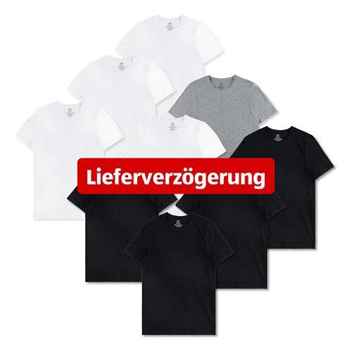 UP 2 FASHION BASICS Herren-T-Shirt, 3-teilig