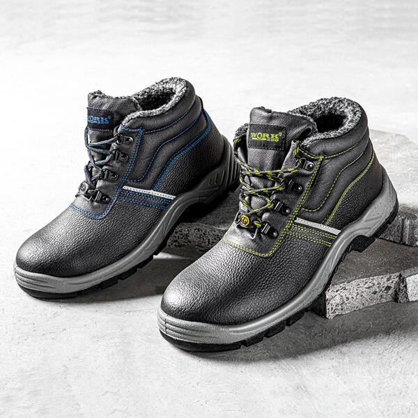 S3 Winter-Leder-Sicherheitsstiefel