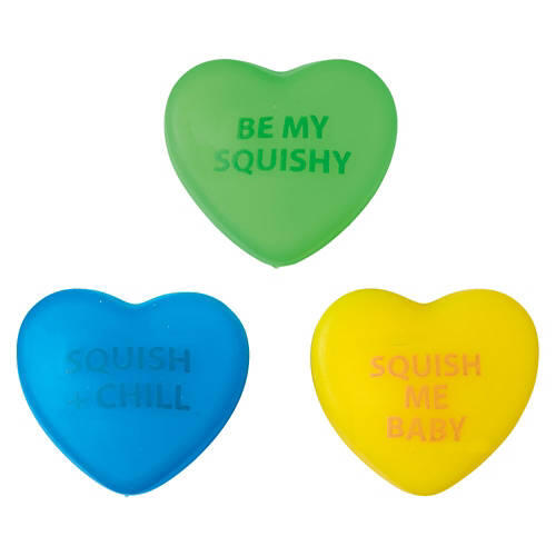 3 Pack Assorted Color Hearts