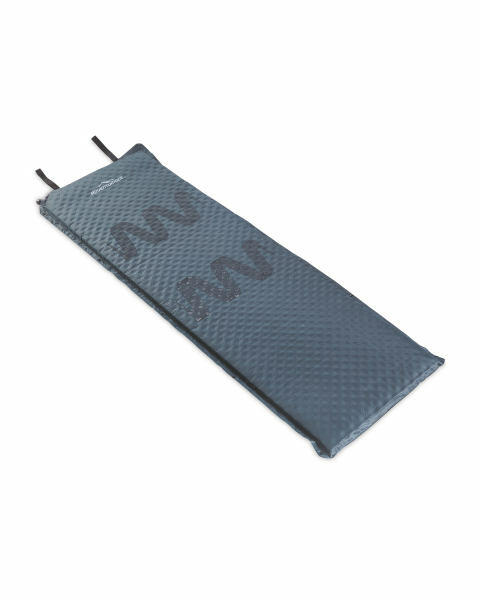 Black self-inflating mat