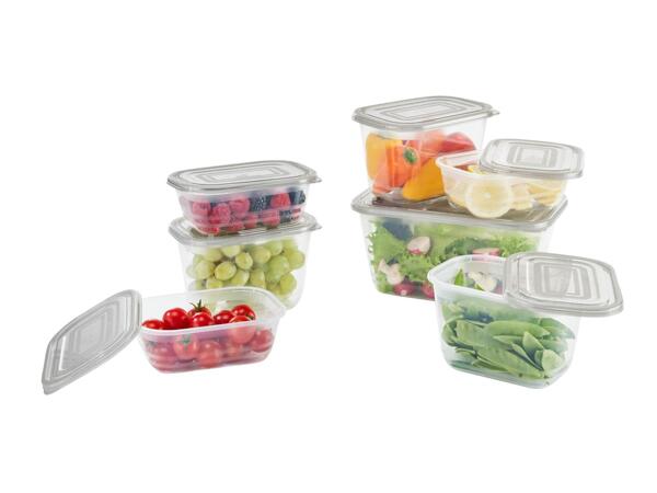 Food storage container set, 7 pieces