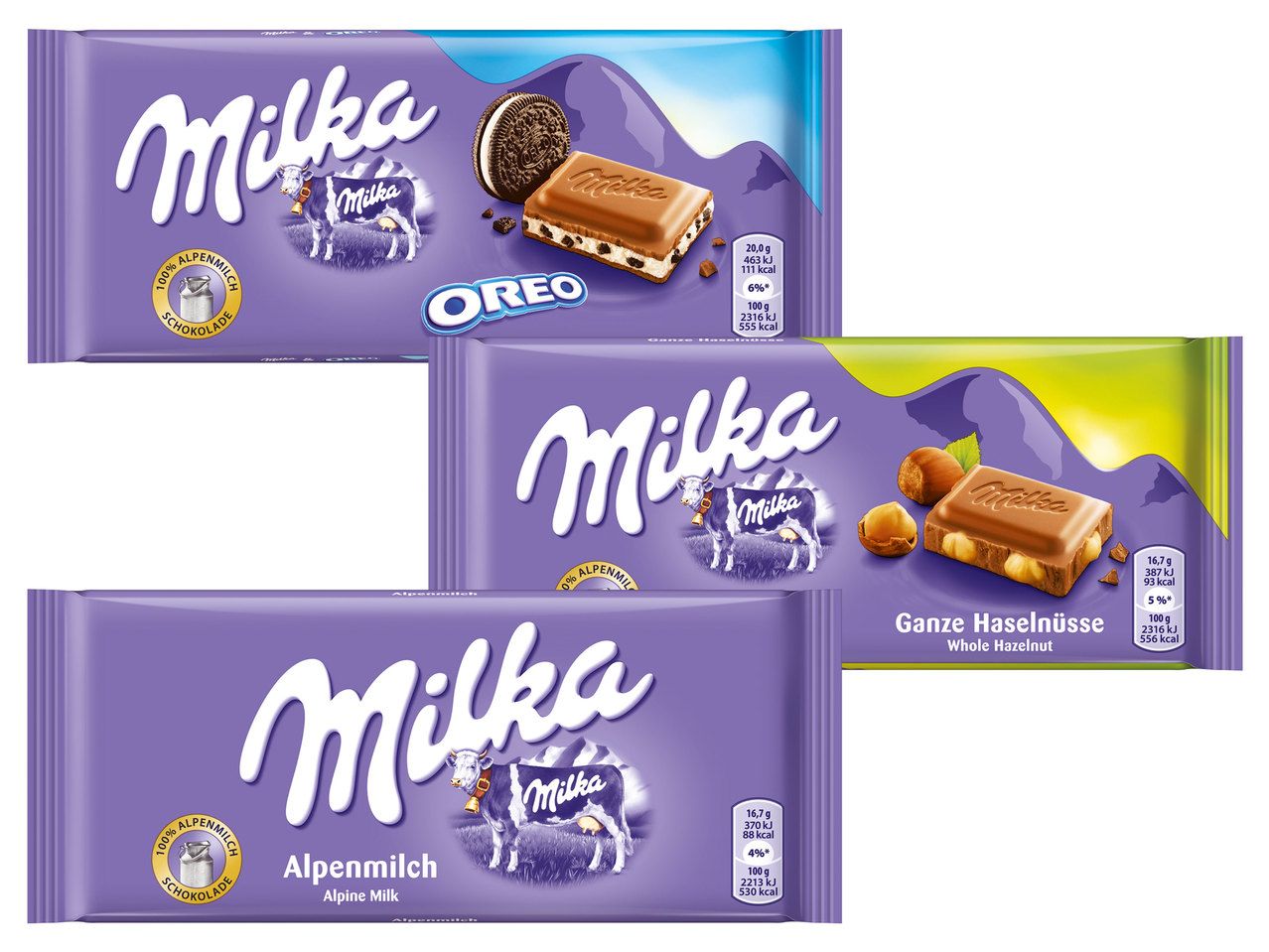 MILKA Tafelschokolade