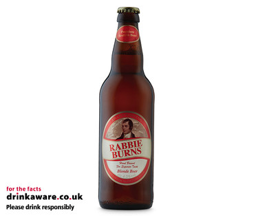Rabbie Burns Blonde Beer