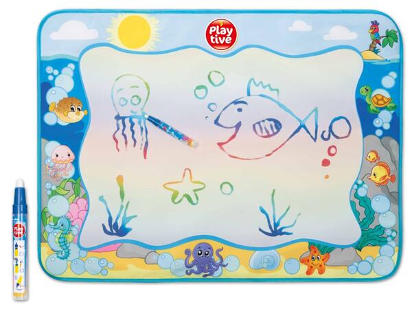 Malmatte mit Wasserstift