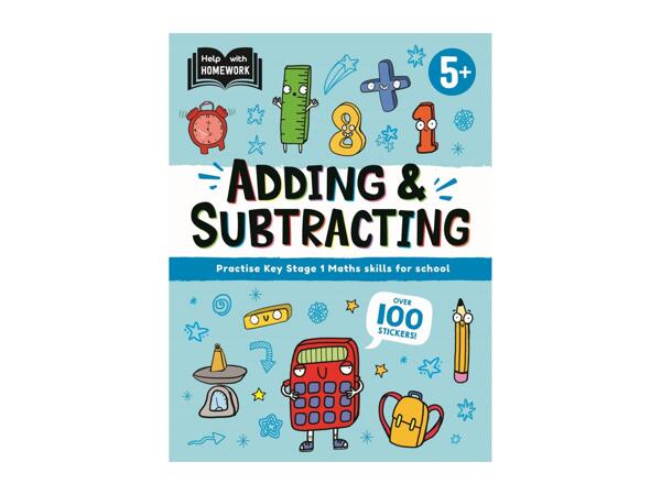IGLOO Books Help With Homework Book - Age 5+ Adding & Subtracting